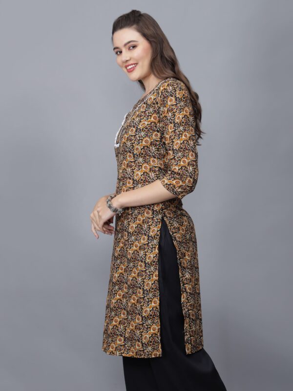 Women's Printed Pure Cotton Kurta - Etraana.com