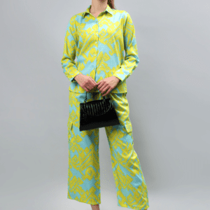 Refreshing Light Blue Women's Co-Ord Set - Etraana